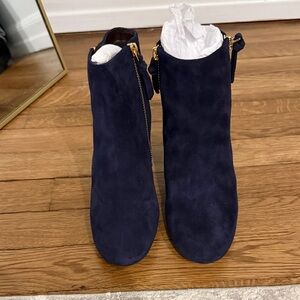 Cole Haan Dark Blue Ankle Booties